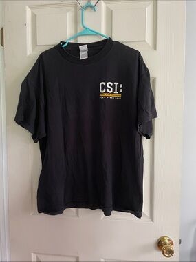 CSI Las Vegas Unit Black Graphic Tee